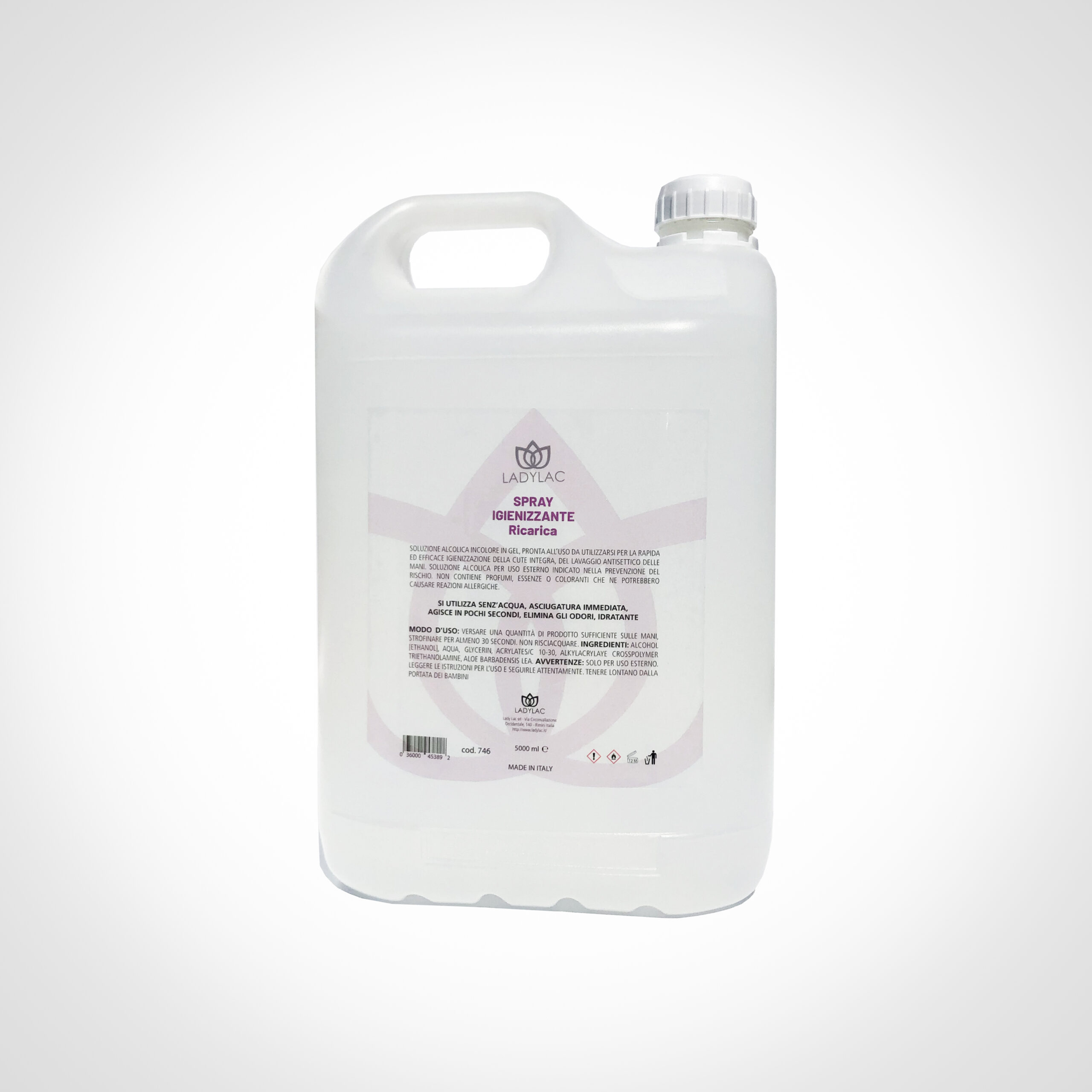 Spray Igienizzante Ricarica 5000 ml